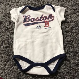 Boston Red Sox onesie!